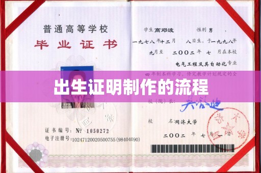 造桥出生证明制作的流程